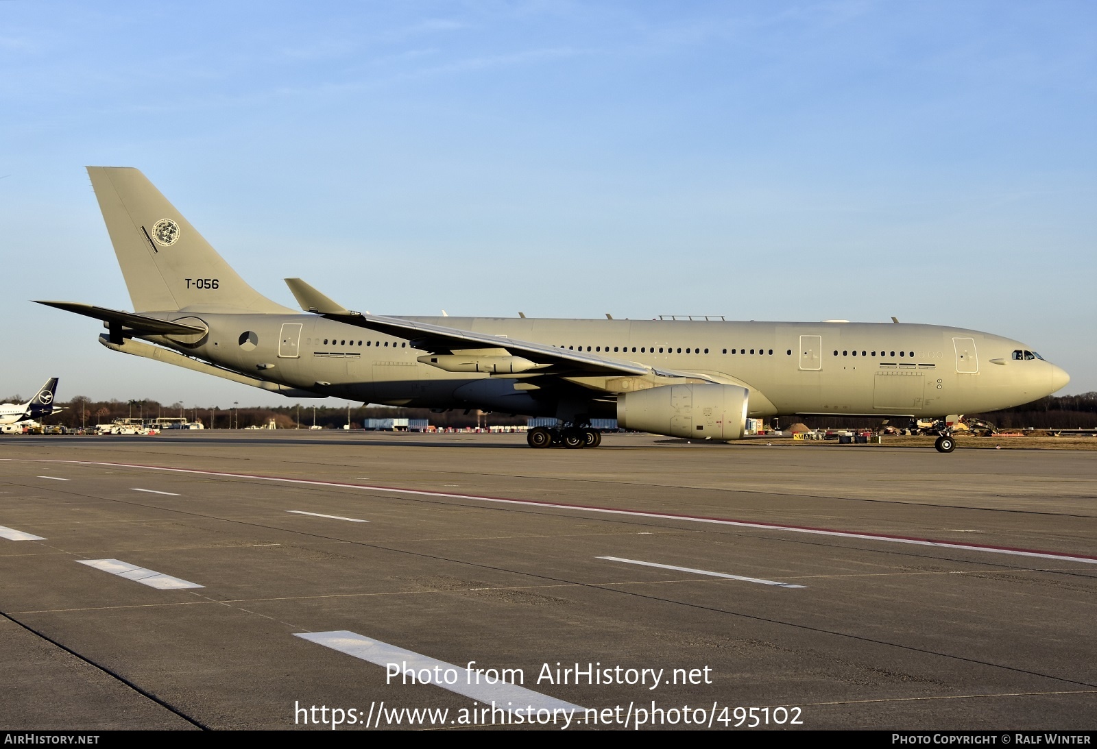 Aircraft Photo of T-056 | Airbus A330-243MRTT | Netherlands - Air Force | AirHistory.net #495102