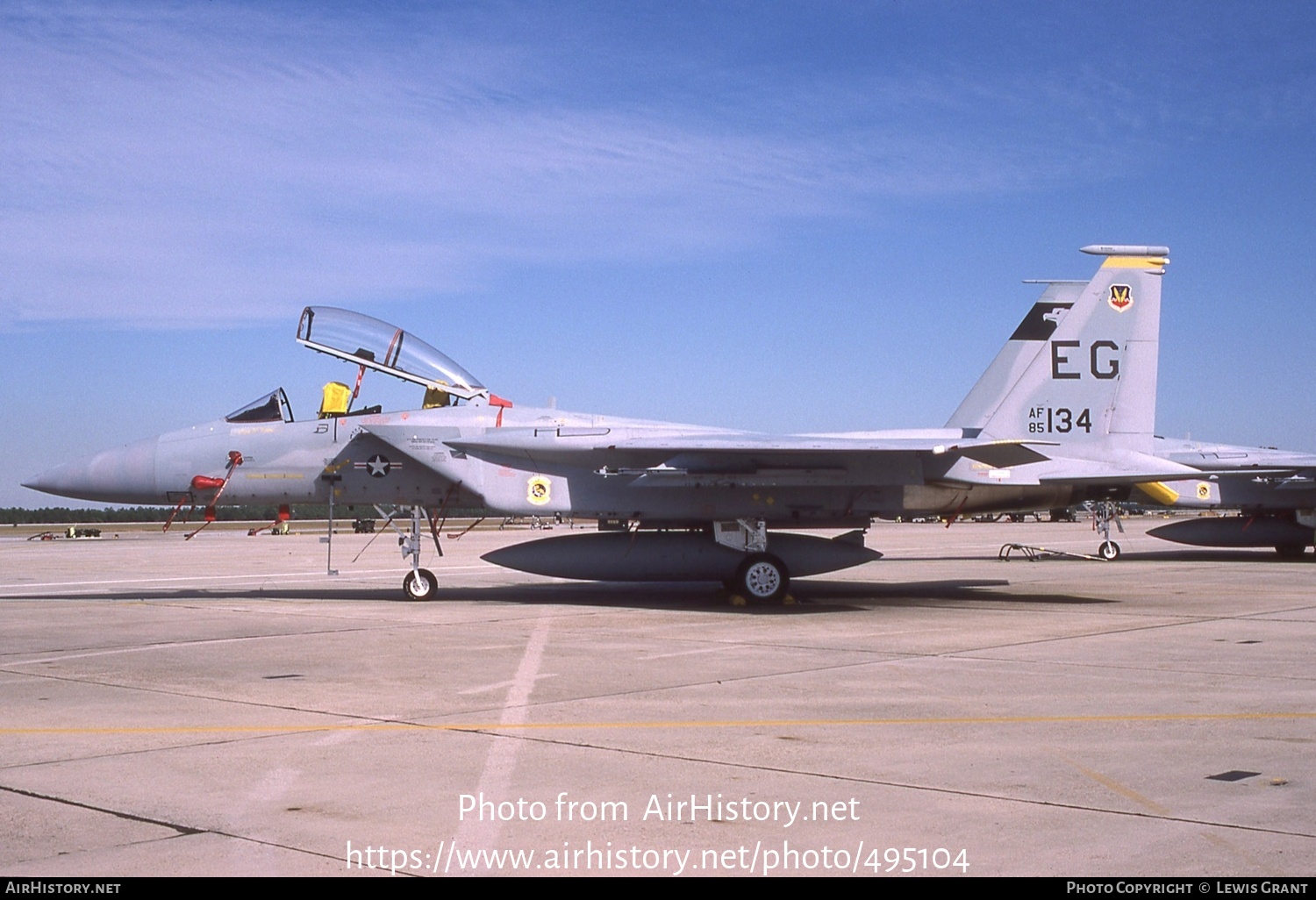 Aircraft Photo of 85-0134 / AF85-134 | McDonnell Douglas F-15D Eagle | USA - Air Force | AirHistory.net #495104