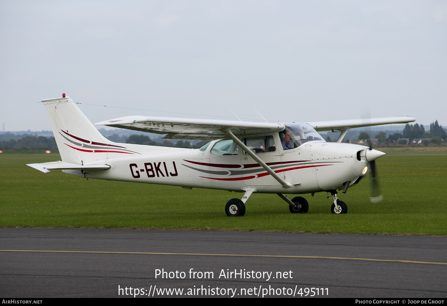 Aircraft Photo of G-BKIJ | Reims F172M | AirHistory.net #495111