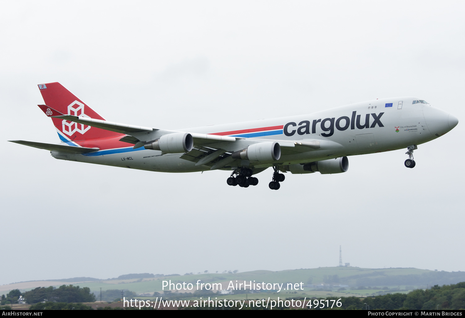 Aircraft Photo of LX-MCL | Boeing 747-4HAF/ER/SCD | Cargolux | AirHistory.net #495176