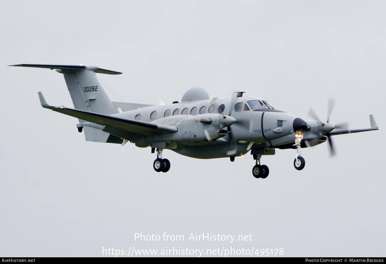 Aircraft Photo of 11-0282 / 00282 | Raytheon MC-12S Huron (350ER) | USA - Army | AirHistory.net #495178