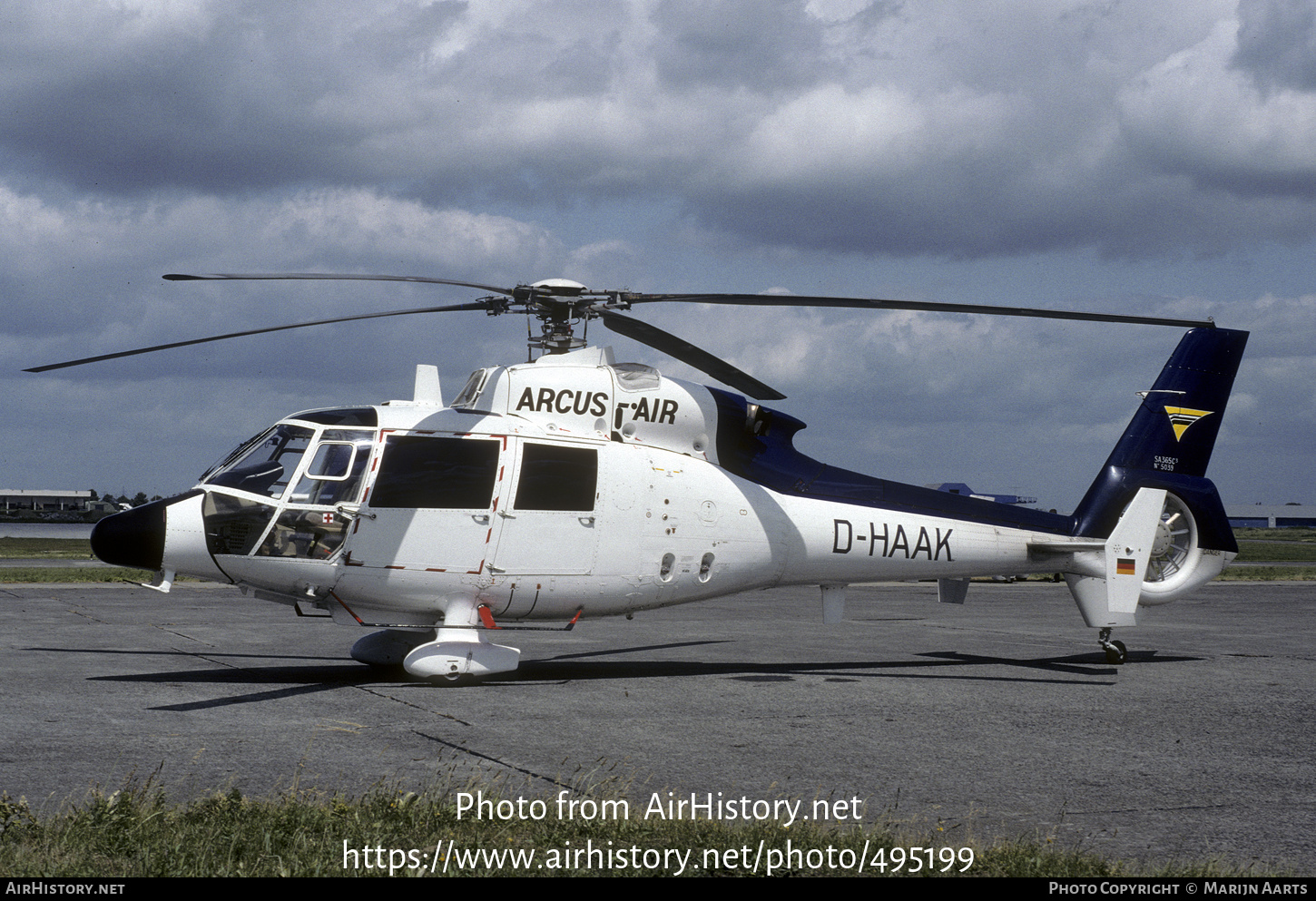 Aircraft Photo of D-HAAK | Aerospatiale SA-365C-3 Dauphin 2 | Arcus Air | AirHistory.net #495199