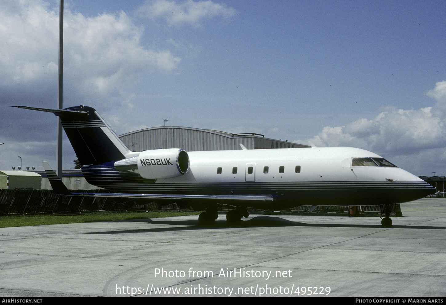 Aircraft Photo of N602UK | Canadair Challenger 601-3A (CL-600-2B16) | AirHistory.net #495229