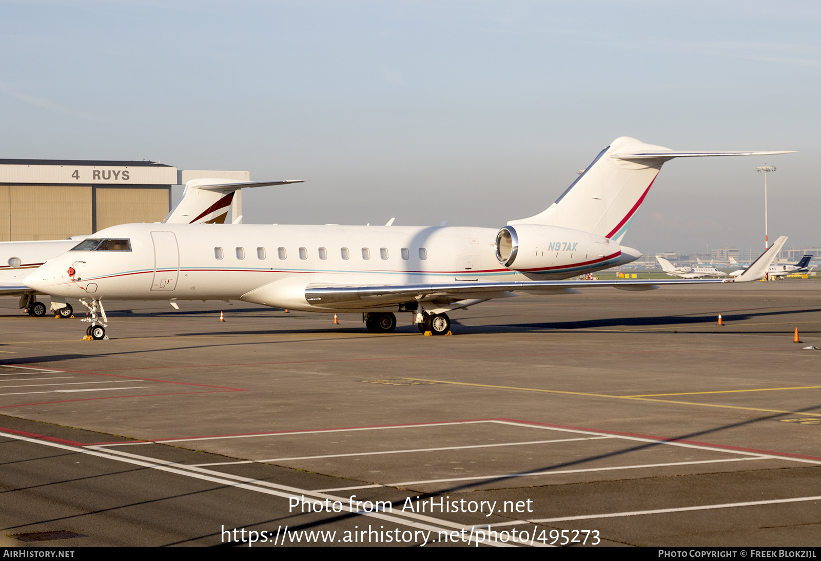 Aircraft Photo of N97AK | Bombardier Global 5000 (BD-700-1A11) | AirHistory.net #495273