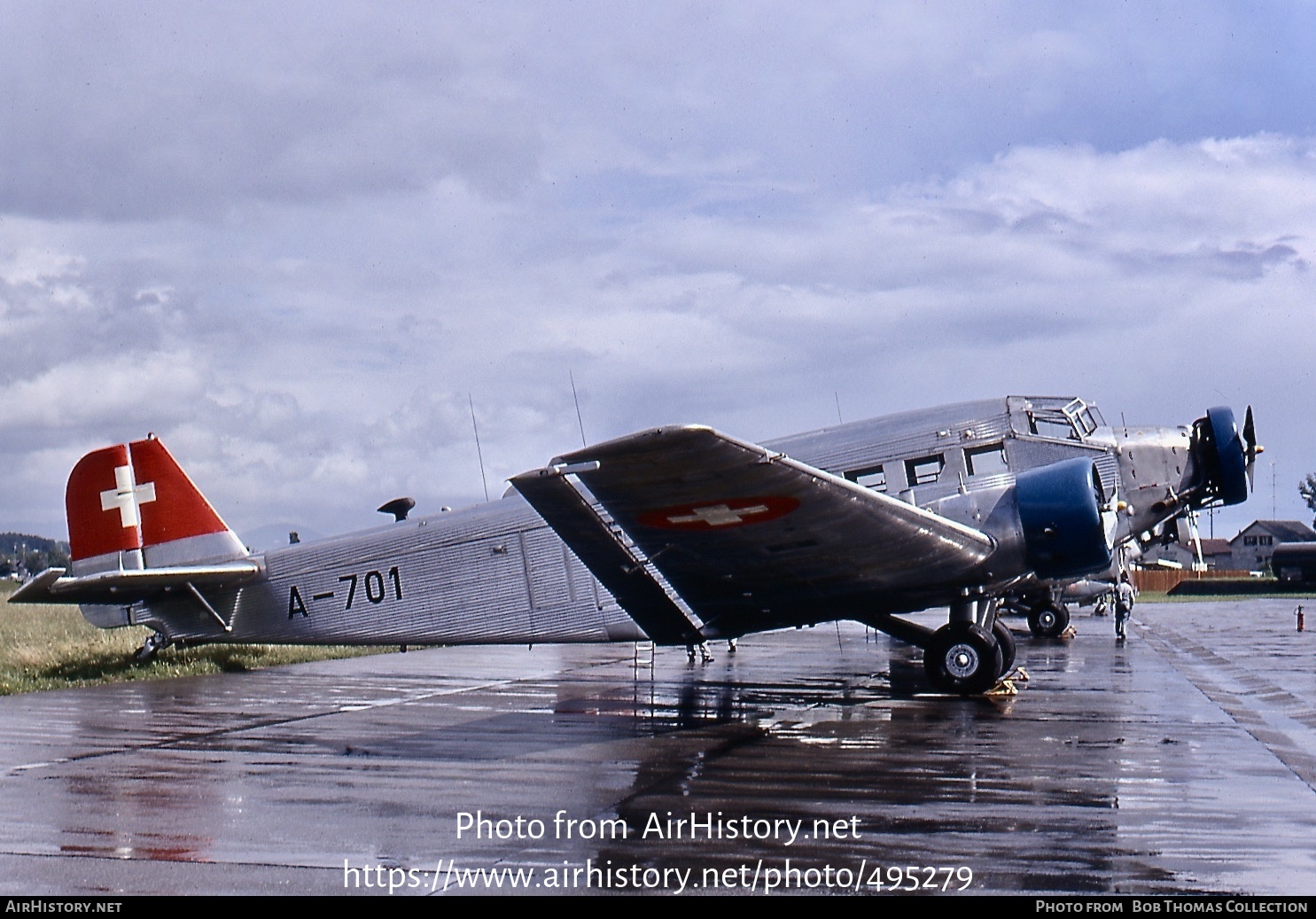 Aircraft Photo of A-701 | Junkers Ju 52/3m g4e | Switzerland - Air Force | AirHistory.net #495279