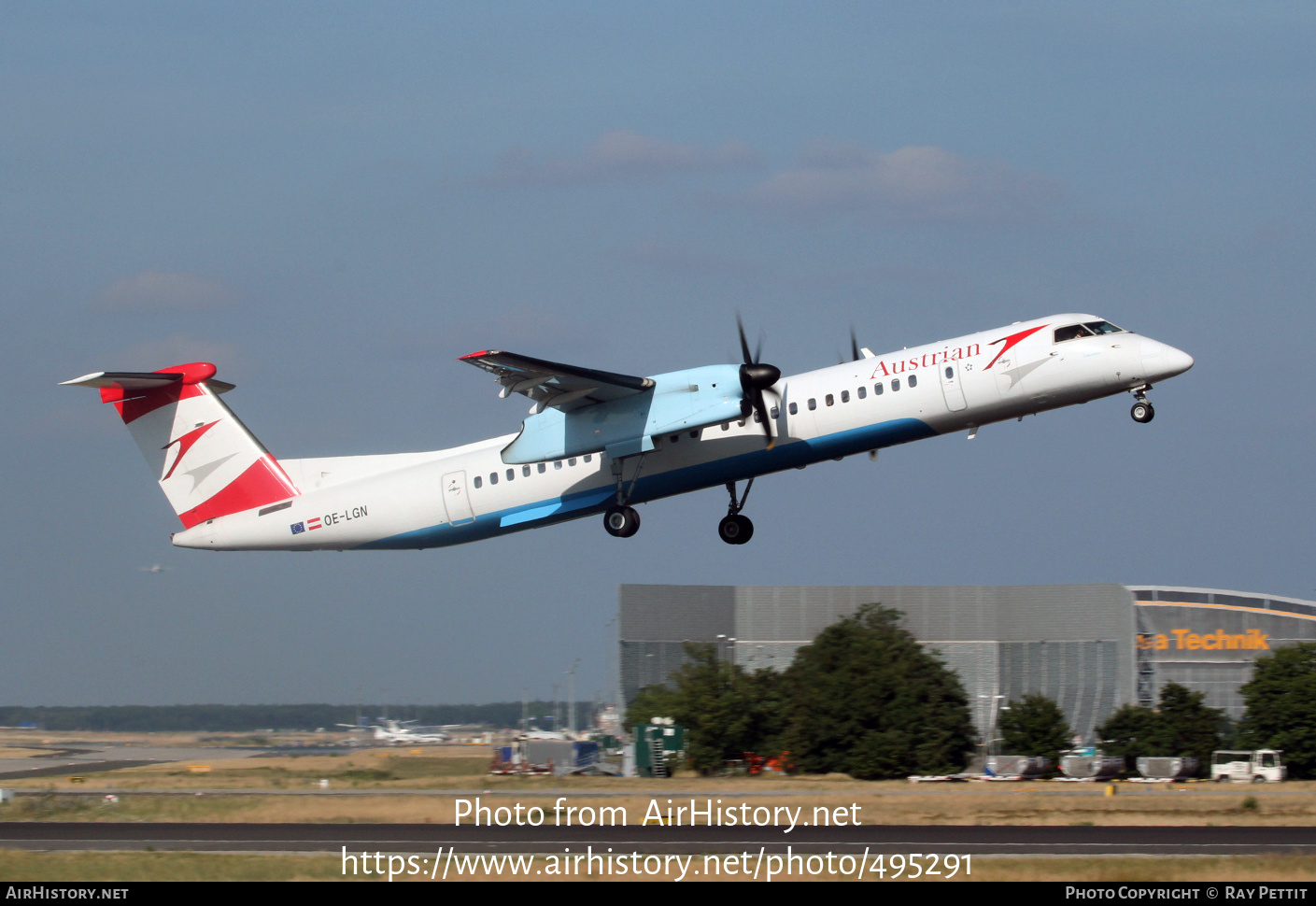 Aircraft Photo of OE-LGN | Bombardier DHC-8-402 Dash 8 | Austrian Airlines | AirHistory.net #495291