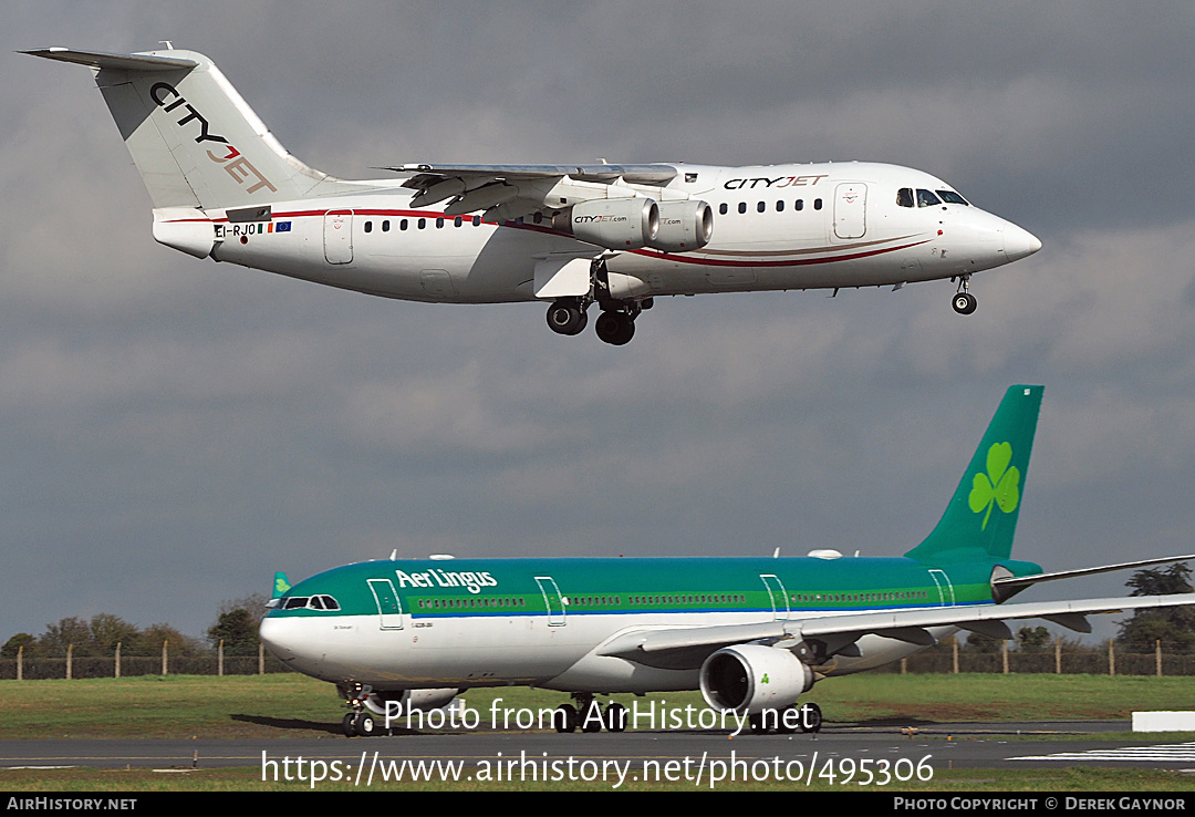 Aircraft Photo of EI-RJO | BAE Systems Avro 146-RJ85 | CityJet | AirHistory.net #495306