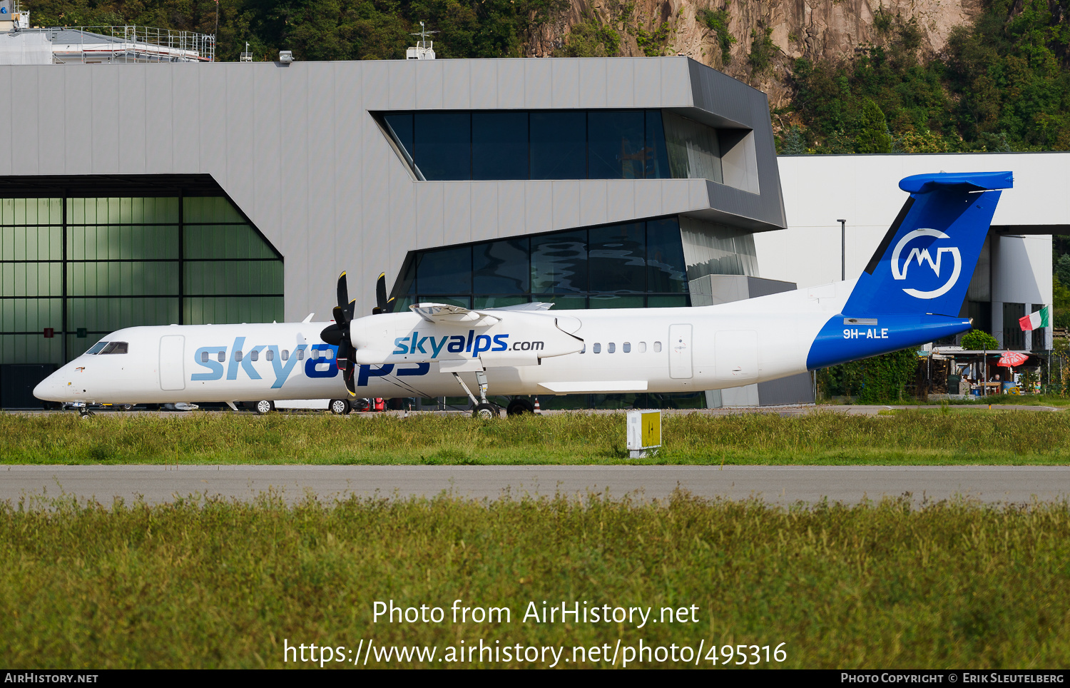 Aircraft Photo of 9H-ALE | Bombardier DHC-8-402 Dash 8 | SkyAlps | AirHistory.net #495316