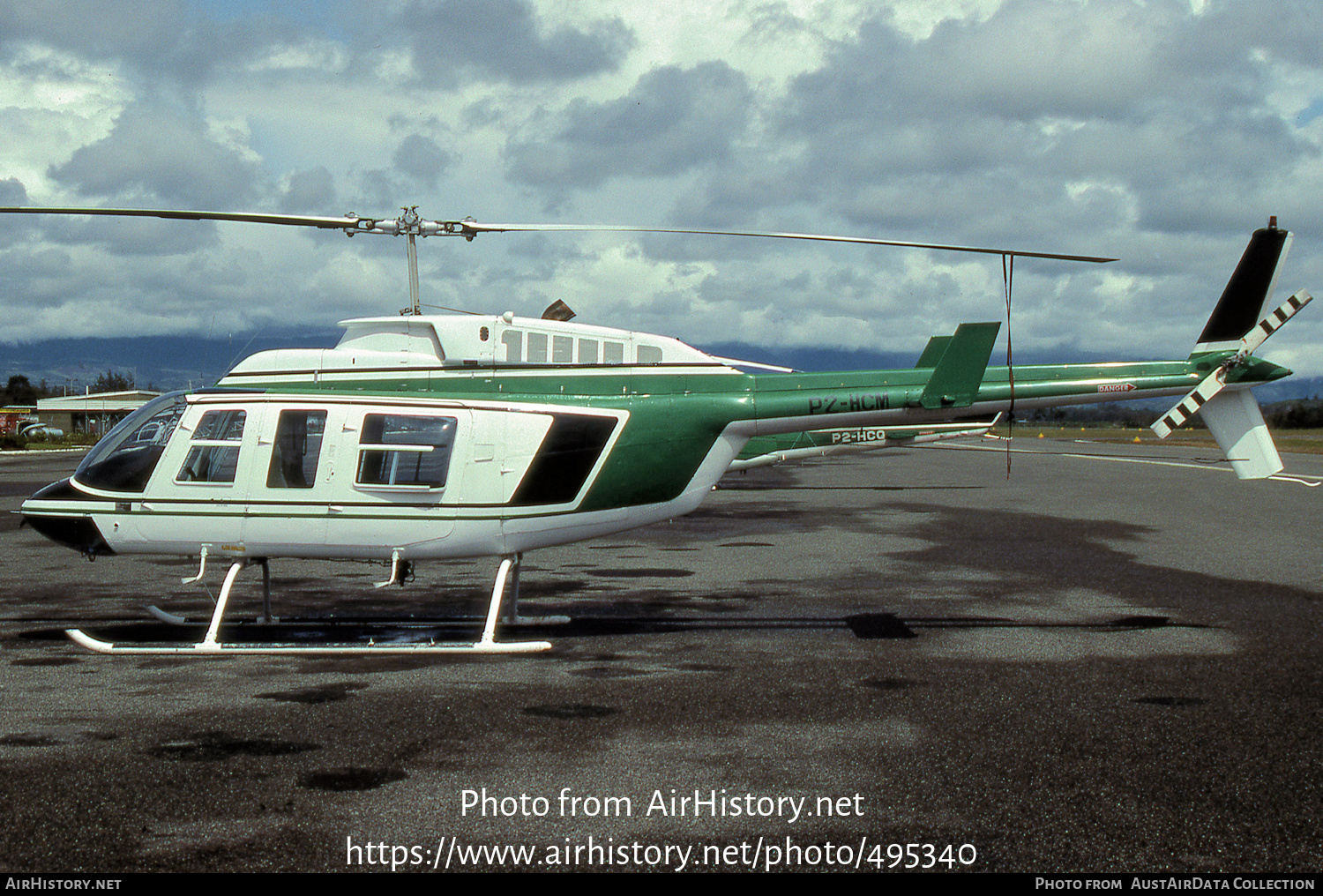 Aircraft Photo of P2-HCM | Bell 206L-1 LongRanger II | AirHistory.net #495340