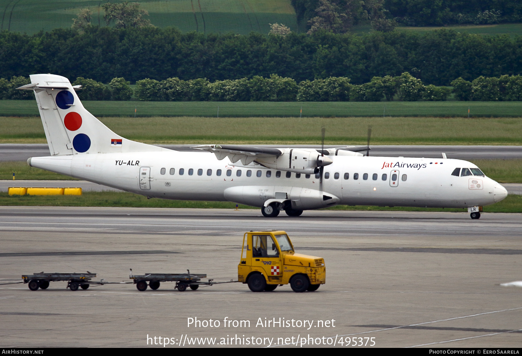 Aircraft Photo of YU-ALR | ATR ATR-72-202 | Jat Airways | AirHistory.net #495375