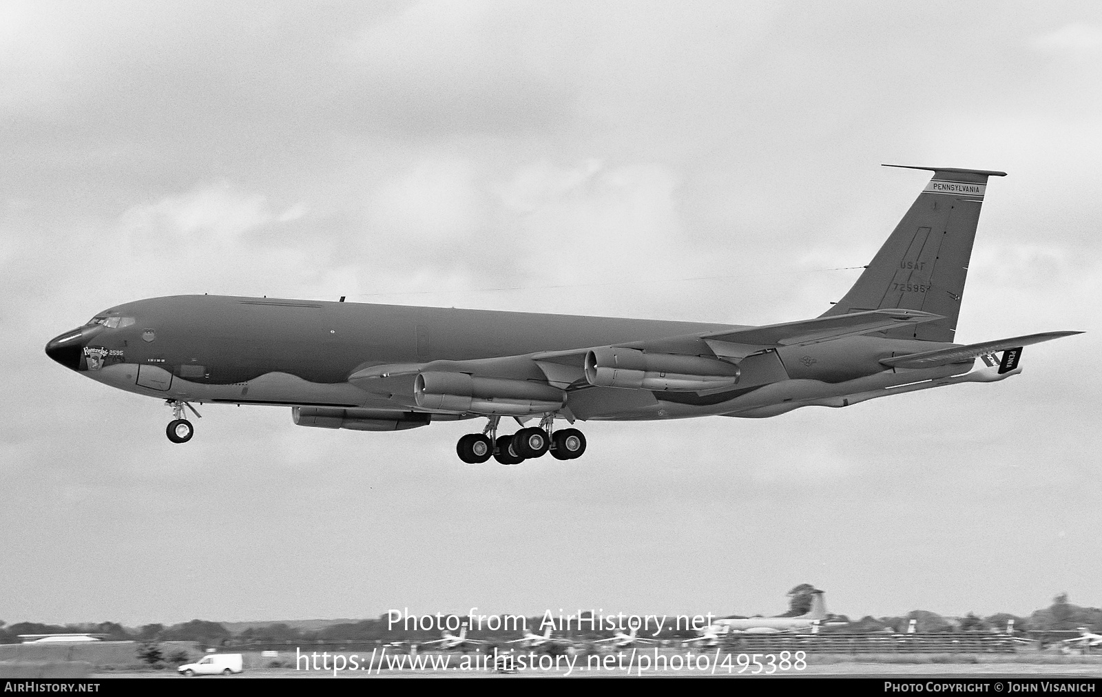 Aircraft Photo of 57-2595 / 72595 | Boeing KC-135E Stratotanker | USA - Air Force | AirHistory.net #495388