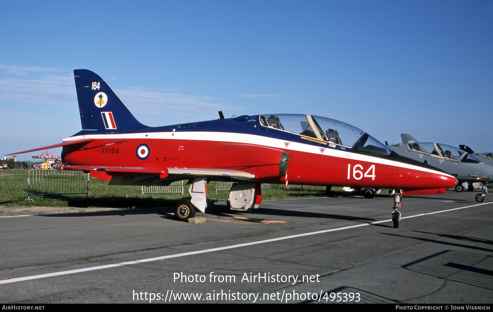 Aircraft Photo of XX164 | Hawker Siddeley Hawk T1 | UK - Air Force | AirHistory.net #495393