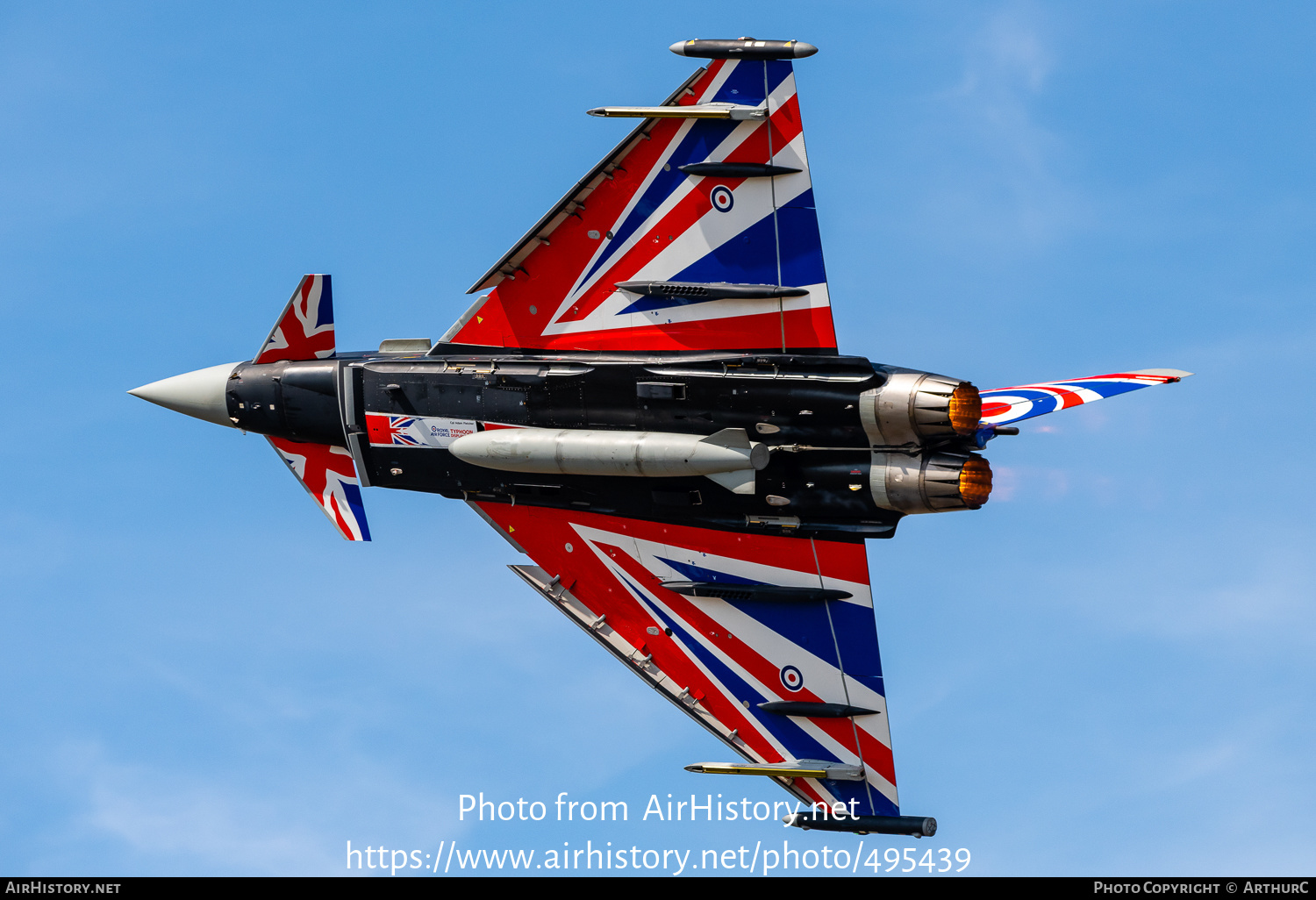 Aircraft Photo of ZJ914 | Eurofighter EF-2000 Typhoon FGR4 | UK - Air Force | AirHistory.net #495439