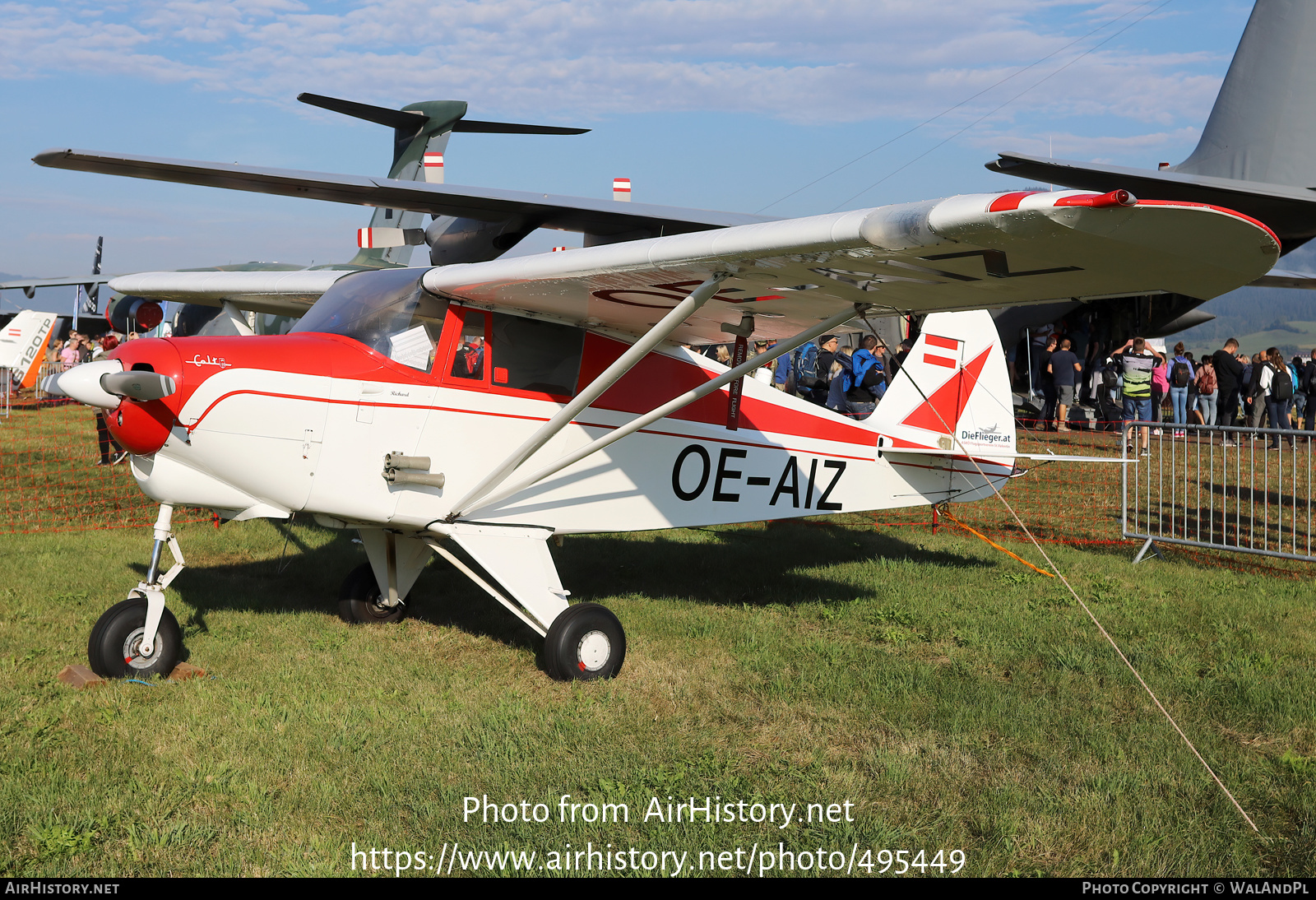 Aircraft Photo of OE-AIZ | Piper PA-22-108 Colt | ASKÖ Flugsportvereins Sankt Valentin | AirHistory.net #495449