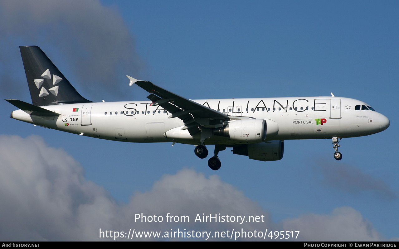 Aircraft Photo of CS-TNP | Airbus A320-214 | TAP Portugal | AirHistory.net #495517