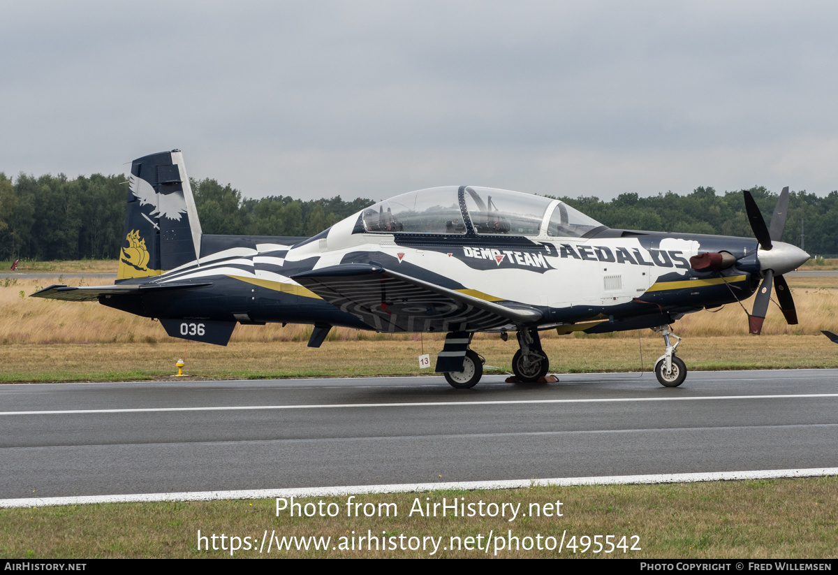 Aircraft Photo of 036 | Raytheon T-6A/NTA Texan II | Greece - Air Force | AirHistory.net #495542