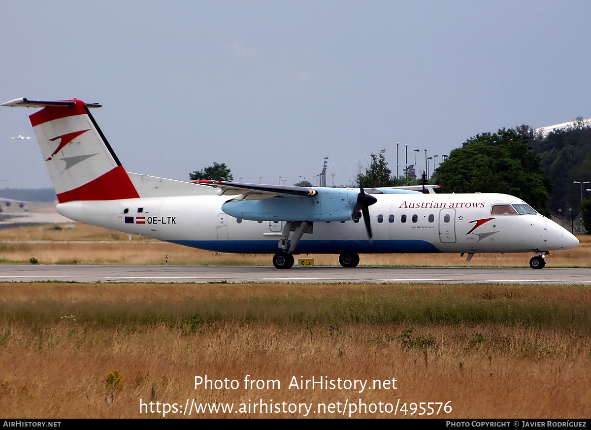 Aircraft Photo of OE-LTK | Bombardier DHC-8-314Q Dash 8 | Austrian Arrows | AirHistory.net #495576