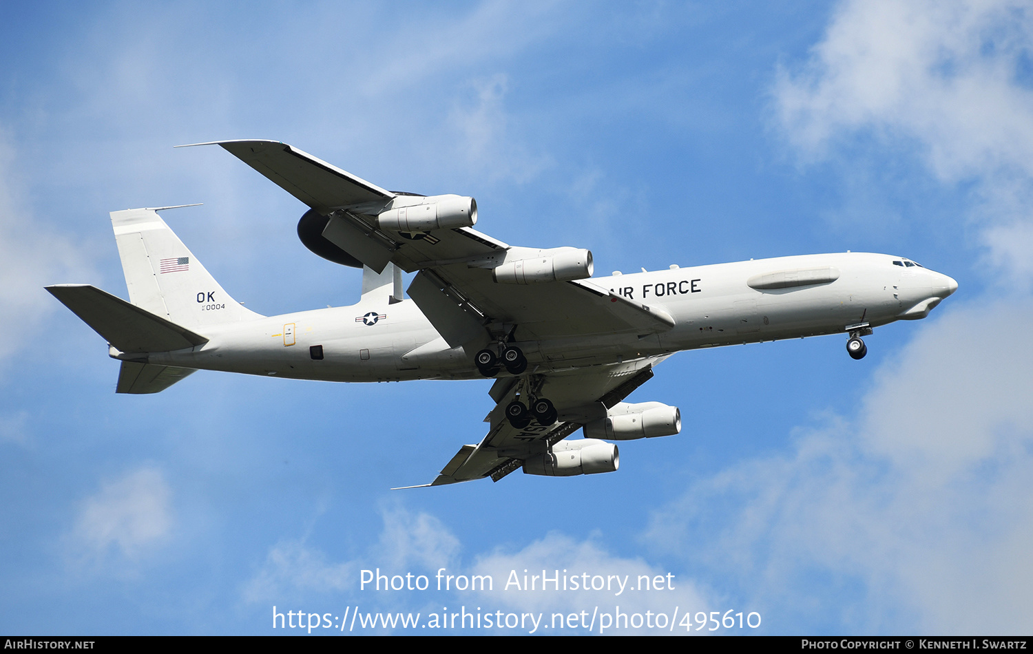 Aircraft Photo of 81-0004 / AF81-0004 | Boeing E-3C Sentry | USA - Air Force | AirHistory.net #495610