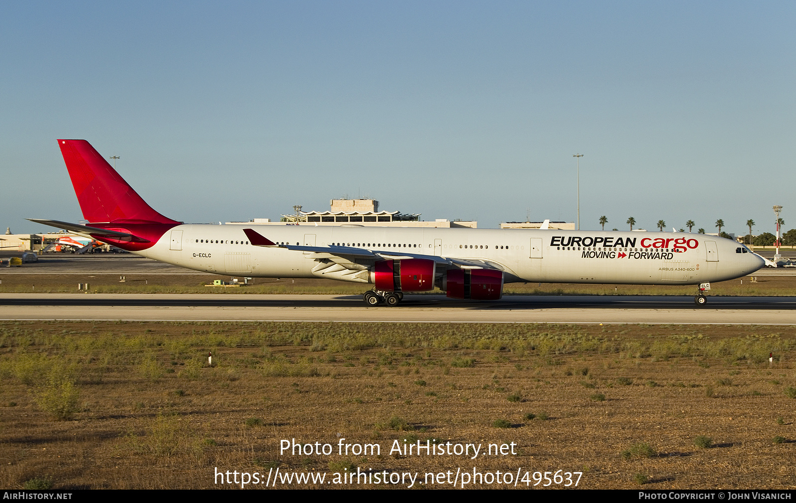 Aircraft Photo of G-ECLC | Airbus A340-642 | European Cargo | AirHistory.net #495637