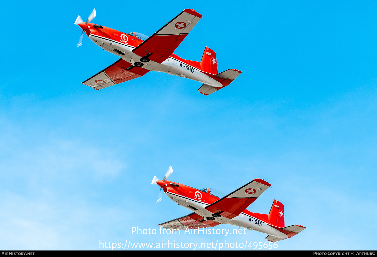 Aircraft Photo of A-916 | Pilatus NCPC-7 | Switzerland - Air Force | AirHistory.net #495656