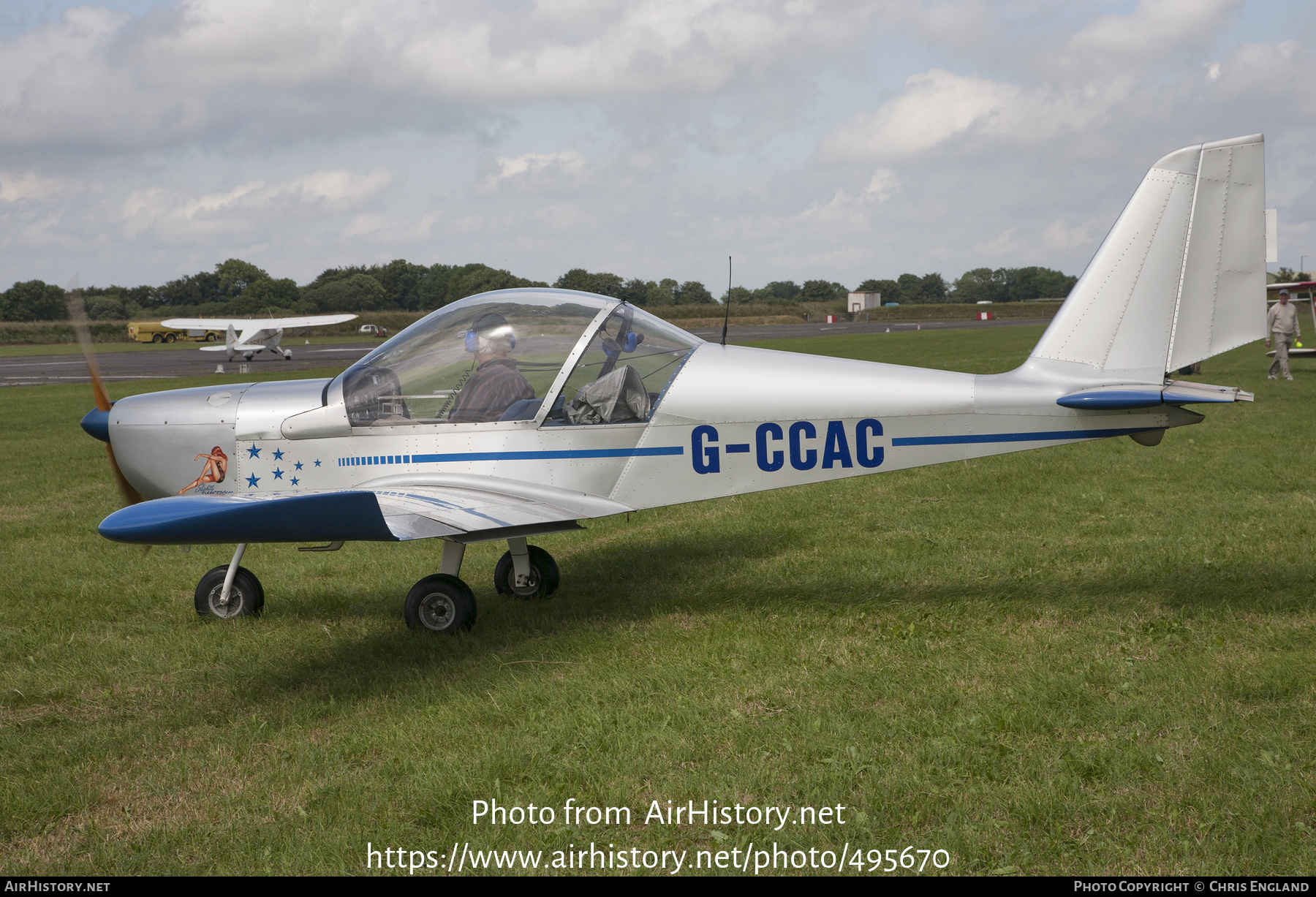 Aircraft Photo of G-CCAC | Evektor-Aerotechnik EV-97 Eurostar | AirHistory.net #495670