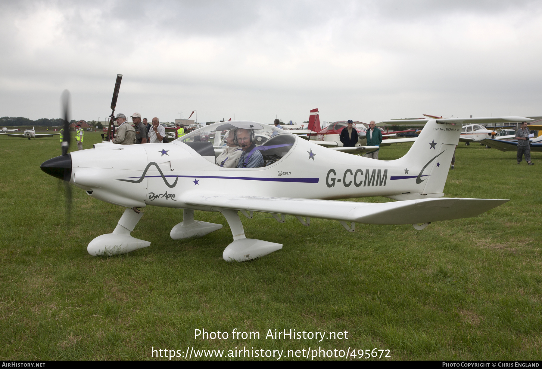 Aircraft Photo of G-CCMM | DynAero MCR-01 Banbi | AirHistory.net #495672