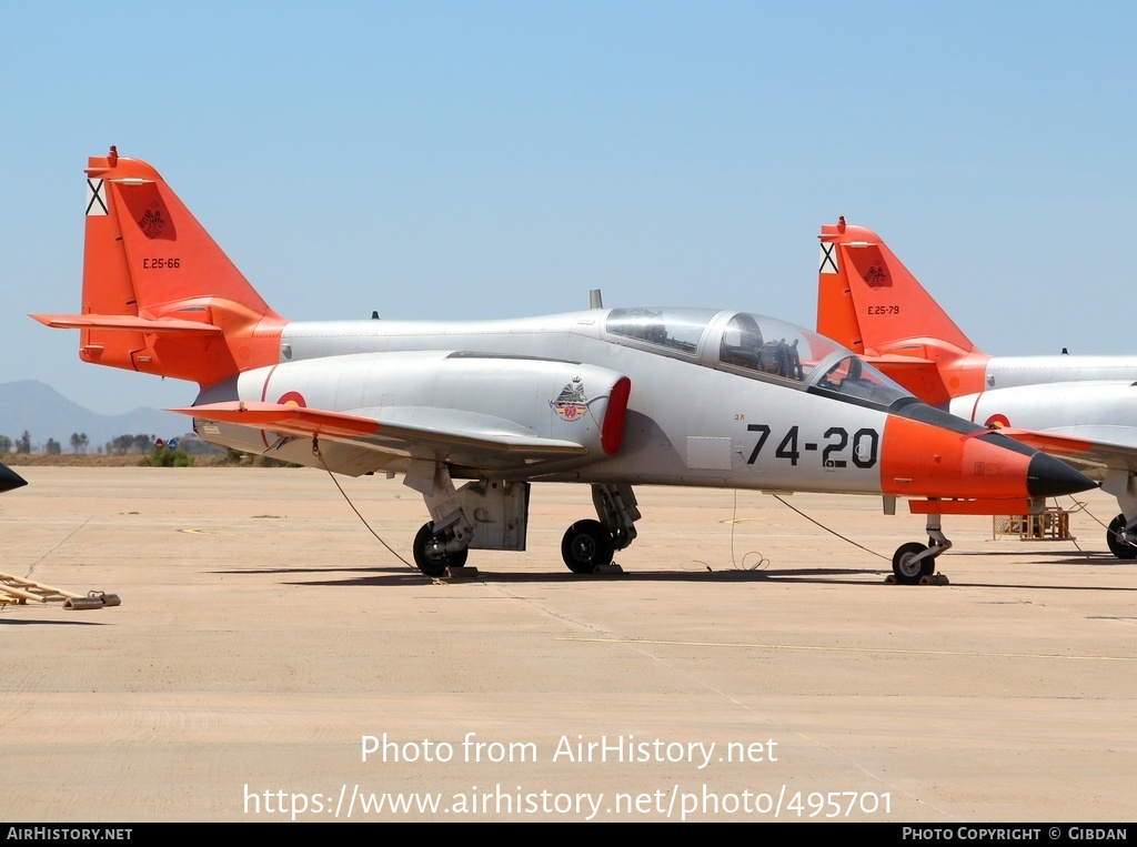 Aircraft Photo of E.25-66 | CASA C101EB Aviojet | Spain - Air Force | AirHistory.net #495701