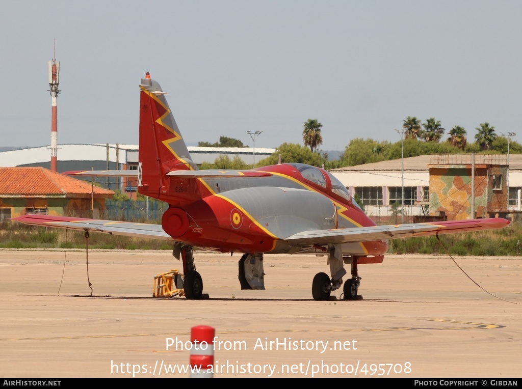 Aircraft Photo of E.25-11 | CASA C101EB Aviojet | Spain - Air Force | AirHistory.net #495708