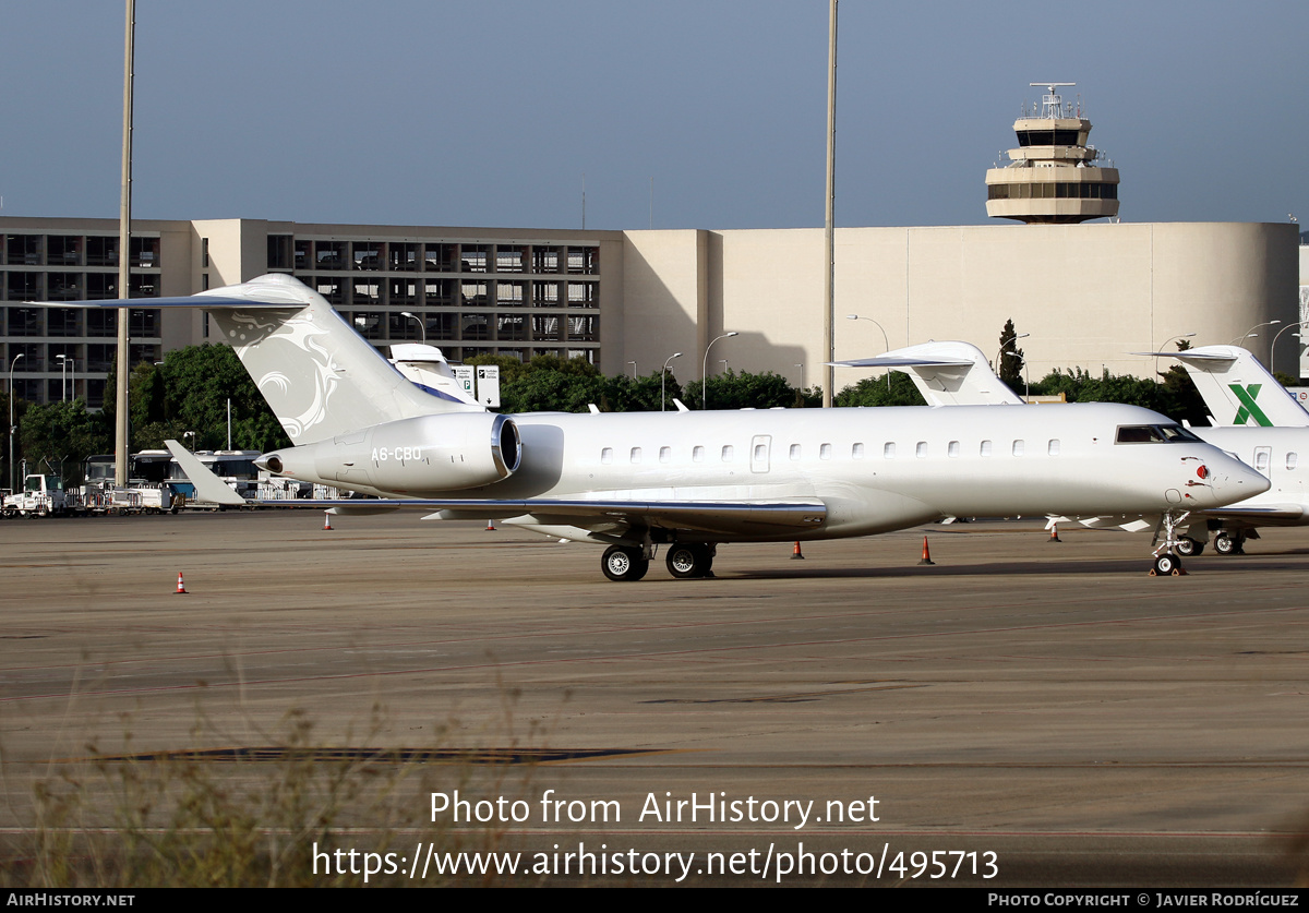 Aircraft Photo of A6-CBO | Bombardier Global Express XRS (BD-700-1A10) | AirHistory.net #495713