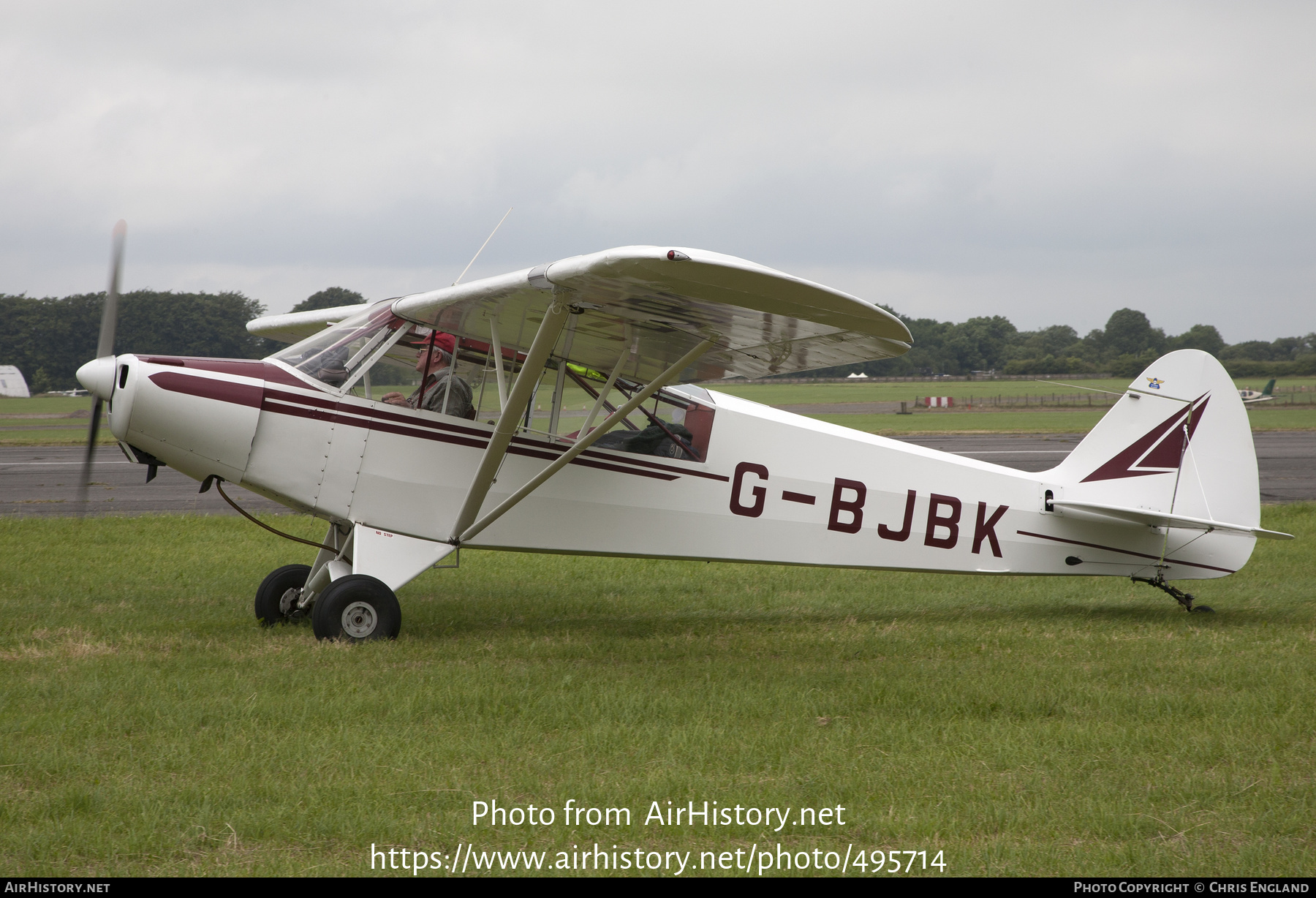 Aircraft Photo of G-BJBK | Piper L-18C Super Cub | AirHistory.net #495714