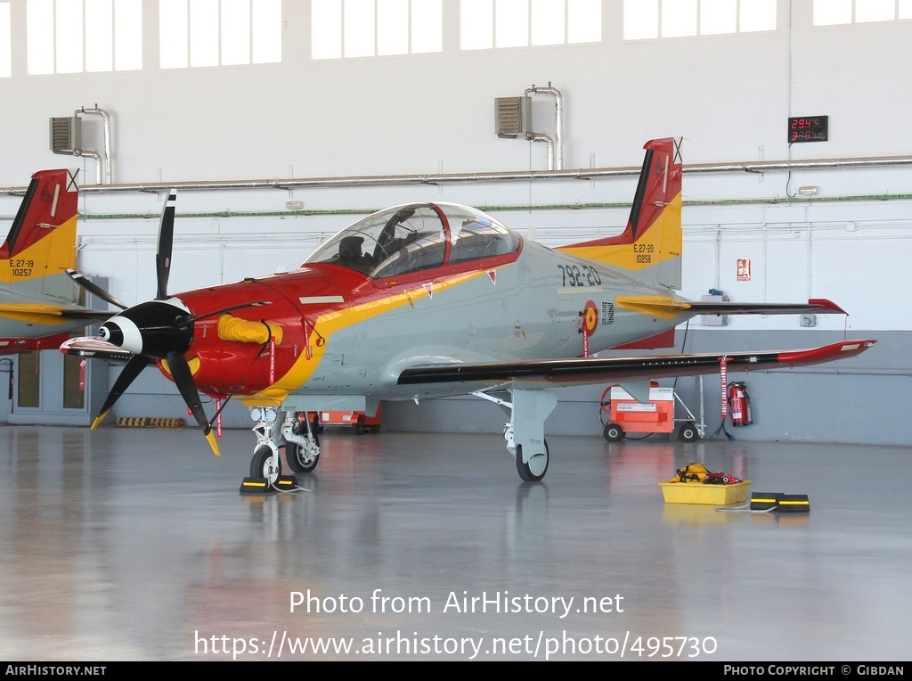 Aircraft Photo of E.27-20 / 10258 | Pilatus PC-21 | Spain - Air Force | AirHistory.net #495730