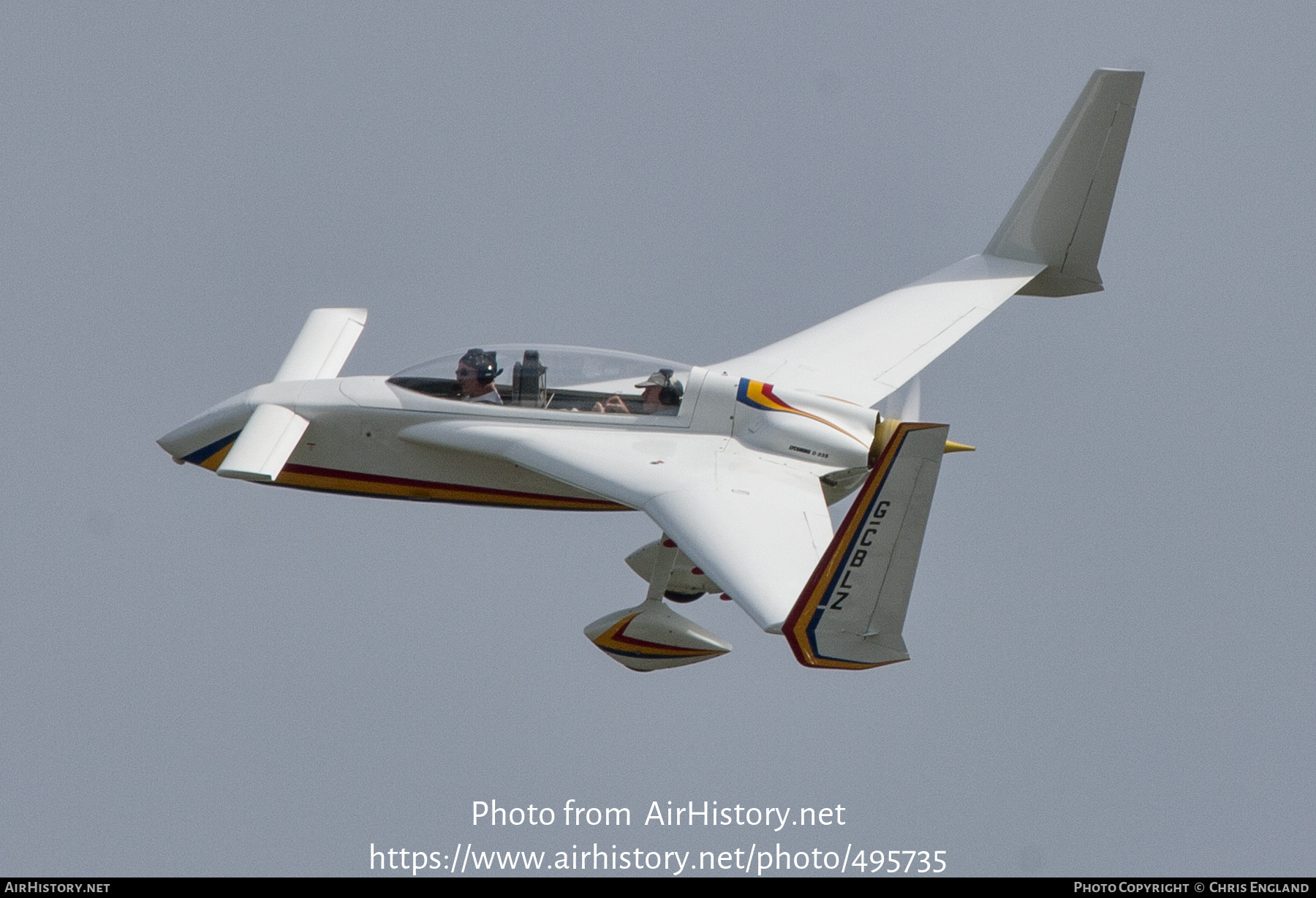 Aircraft Photo of G-CBLZ | Rutan 61 Long-EZ | AirHistory.net #495735