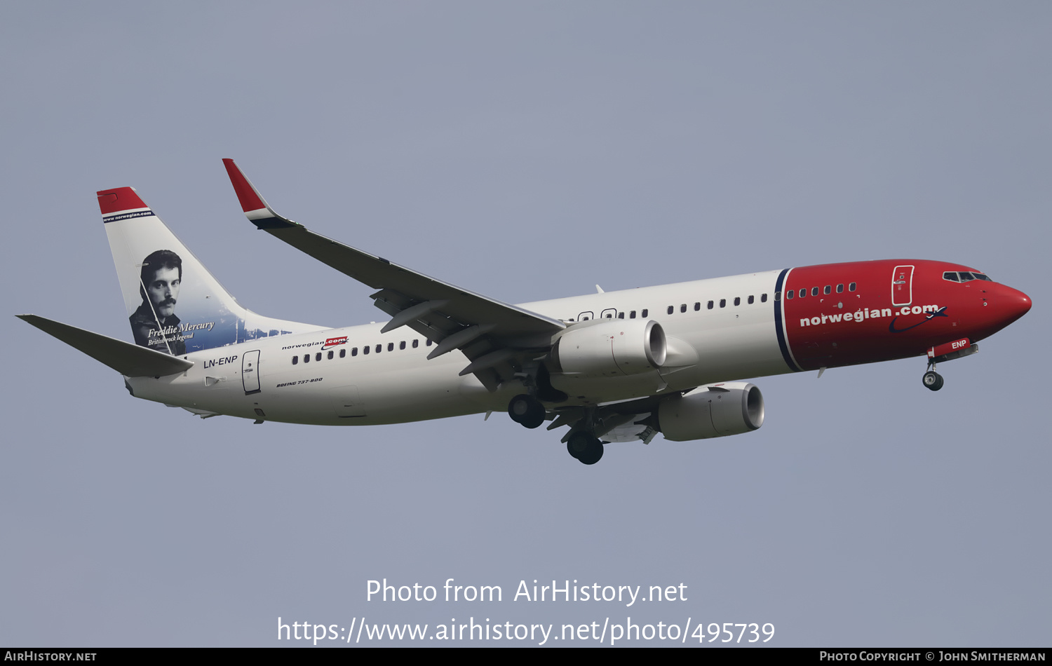 Aircraft Photo of LN-ENP | Boeing 737-800 | Norwegian | AirHistory.net #495739