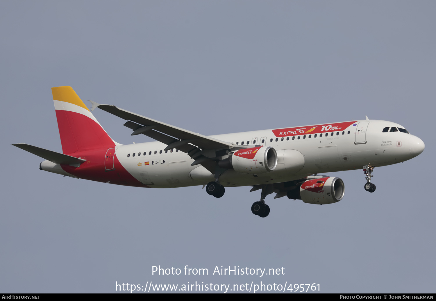 Aircraft Photo of EC-ILR | Airbus A320-214 | Iberia Express | AirHistory.net #495761