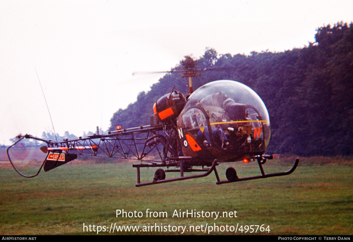 Aircraft Photo of XT165 | Westland-Bell Sioux AH1 (47G-3B-1) | UK - Army | AirHistory.net #495764