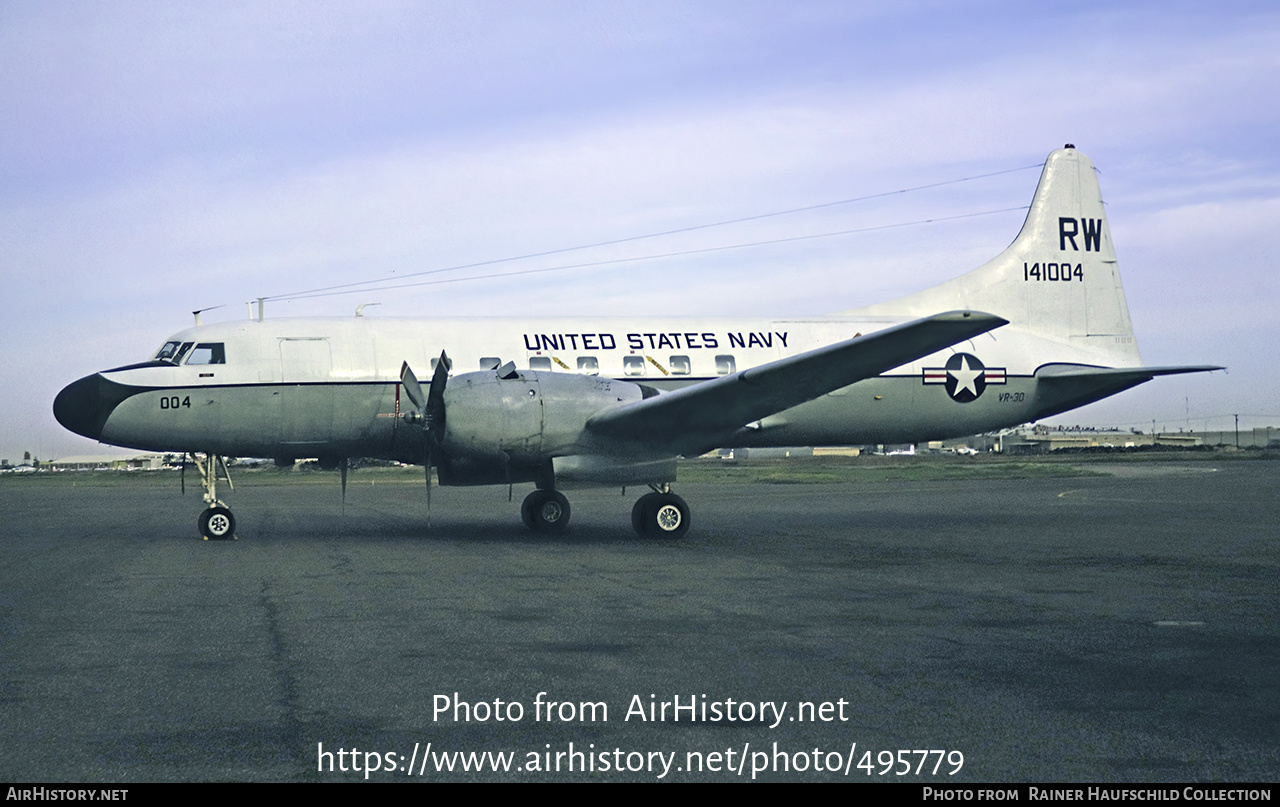 Aircraft Photo of 141004 | Convair C-131F | USA - Navy | AirHistory.net #495779