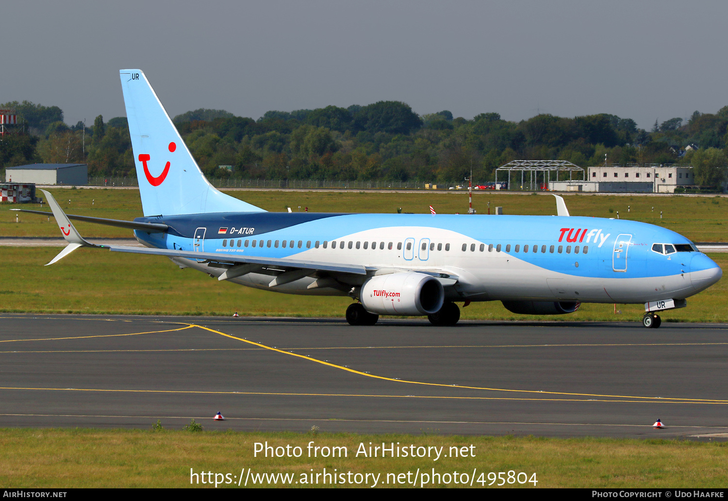 Aircraft Photo of D-ATUR | Boeing 737-8K5 | TUIfly | AirHistory.net #495804