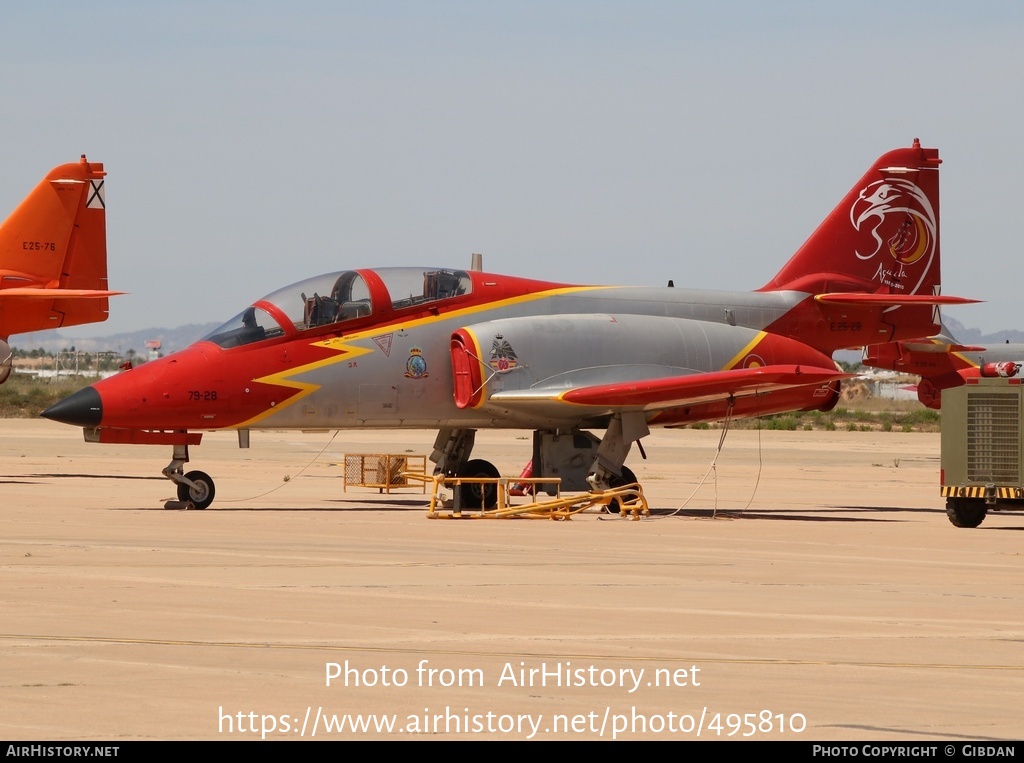 Aircraft Photo of E.25-28 | CASA C101EB Aviojet | Spain - Air Force | AirHistory.net #495810