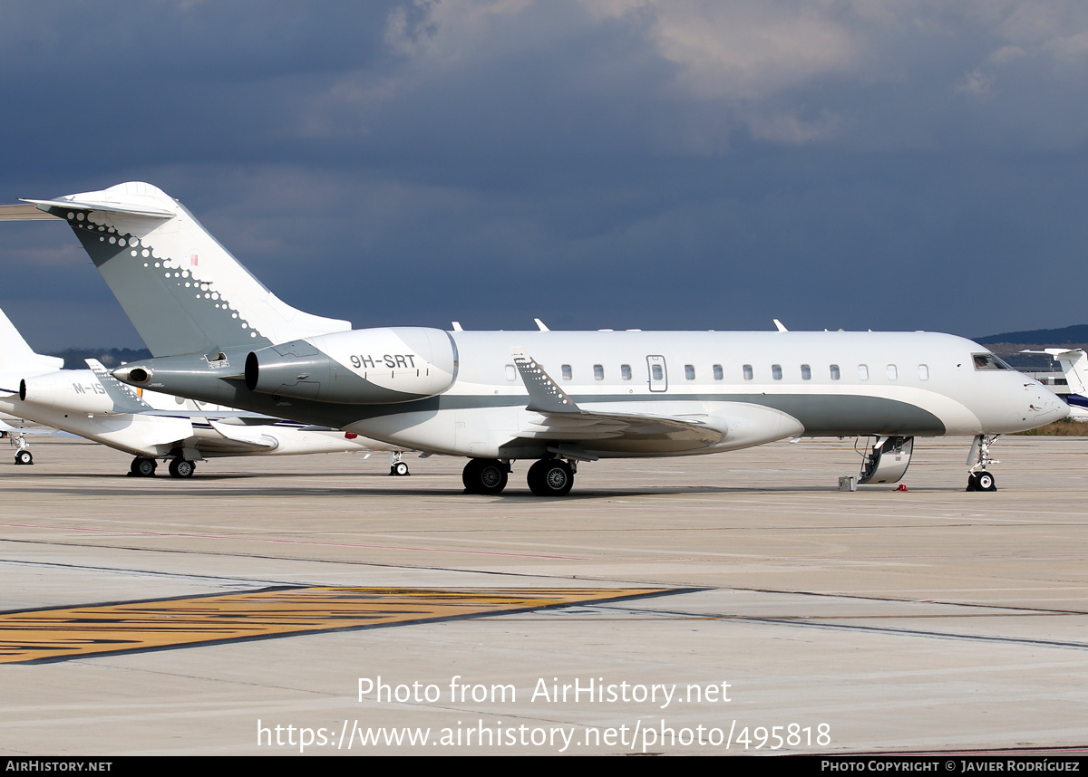 Aircraft Photo of 9H-SRT | Bombardier Global Express (BD-700-1A10) | AirHistory.net #495818