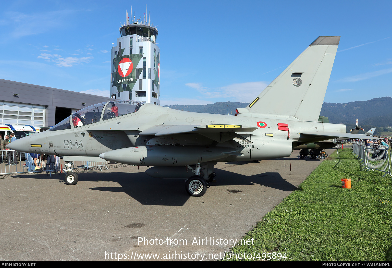 Aircraft Photo of MM55218 | Alenia Aermacchi T-346A Master | Italy - Air Force | AirHistory.net #495894