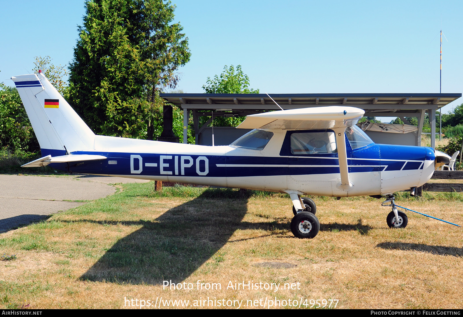 Aircraft Photo of D-EIPO | Reims F152 | AirHistory.net #495977