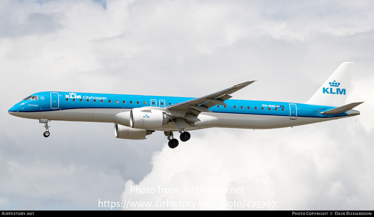 Aircraft Photo of PH-NXG | Embraer 195-E2 (ERJ-190-400) | KLM Cityhopper | AirHistory.net #495997