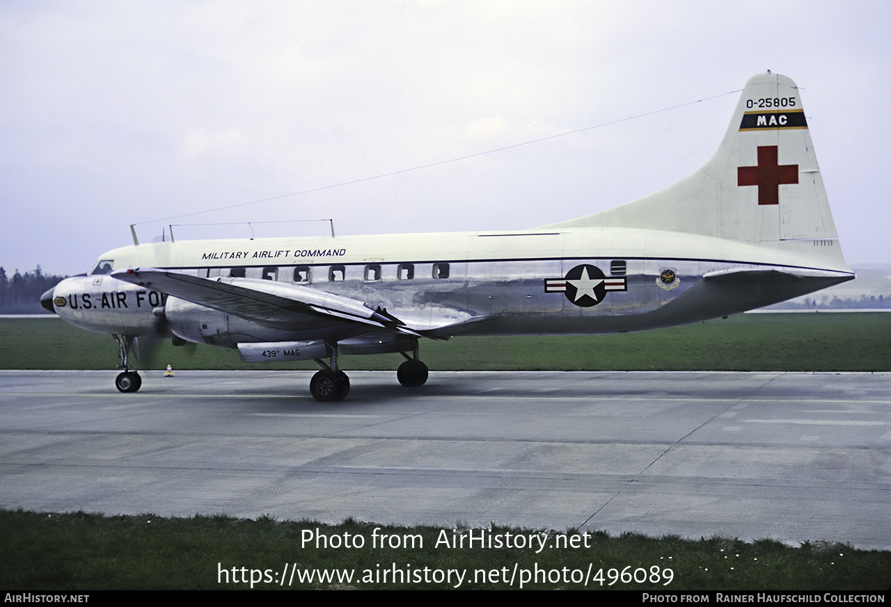 Aircraft Photo of 52-5805 / 0-25805 | Convair C-131A Samaritan | USA - Air Force | AirHistory.net #496089