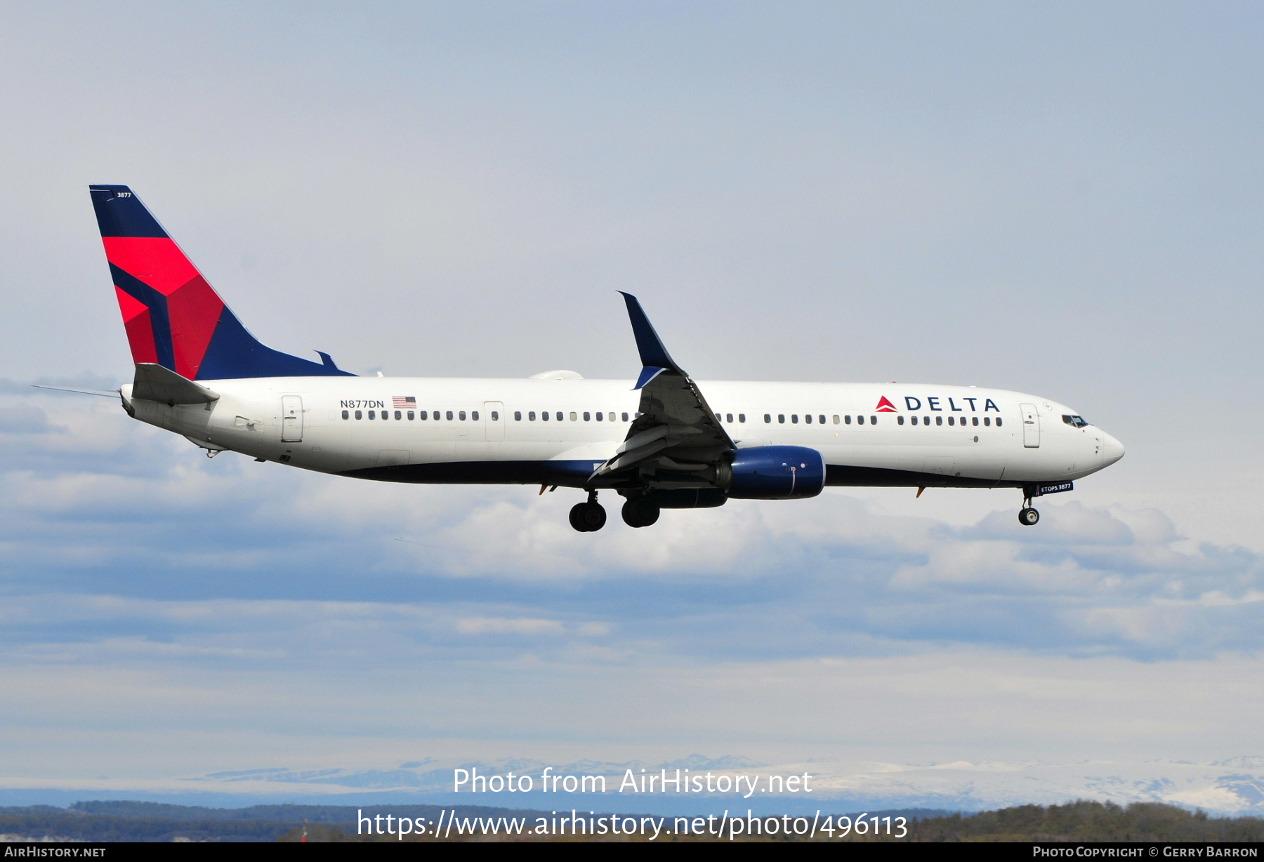 Aircraft Photo Of N877DN | Boeing 737-900/ER | Delta Air Lines ...