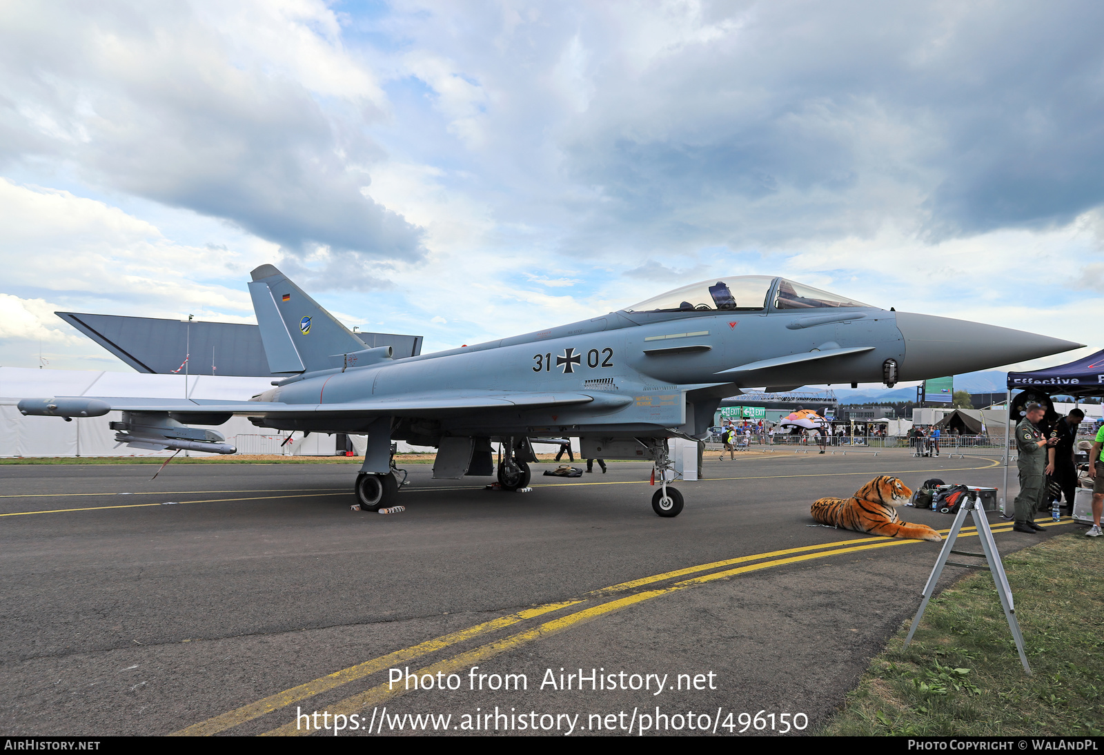 Aircraft Photo of 3102 | Eurofighter EF-2000 Typhoon S | Germany - Air Force | AirHistory.net #496150