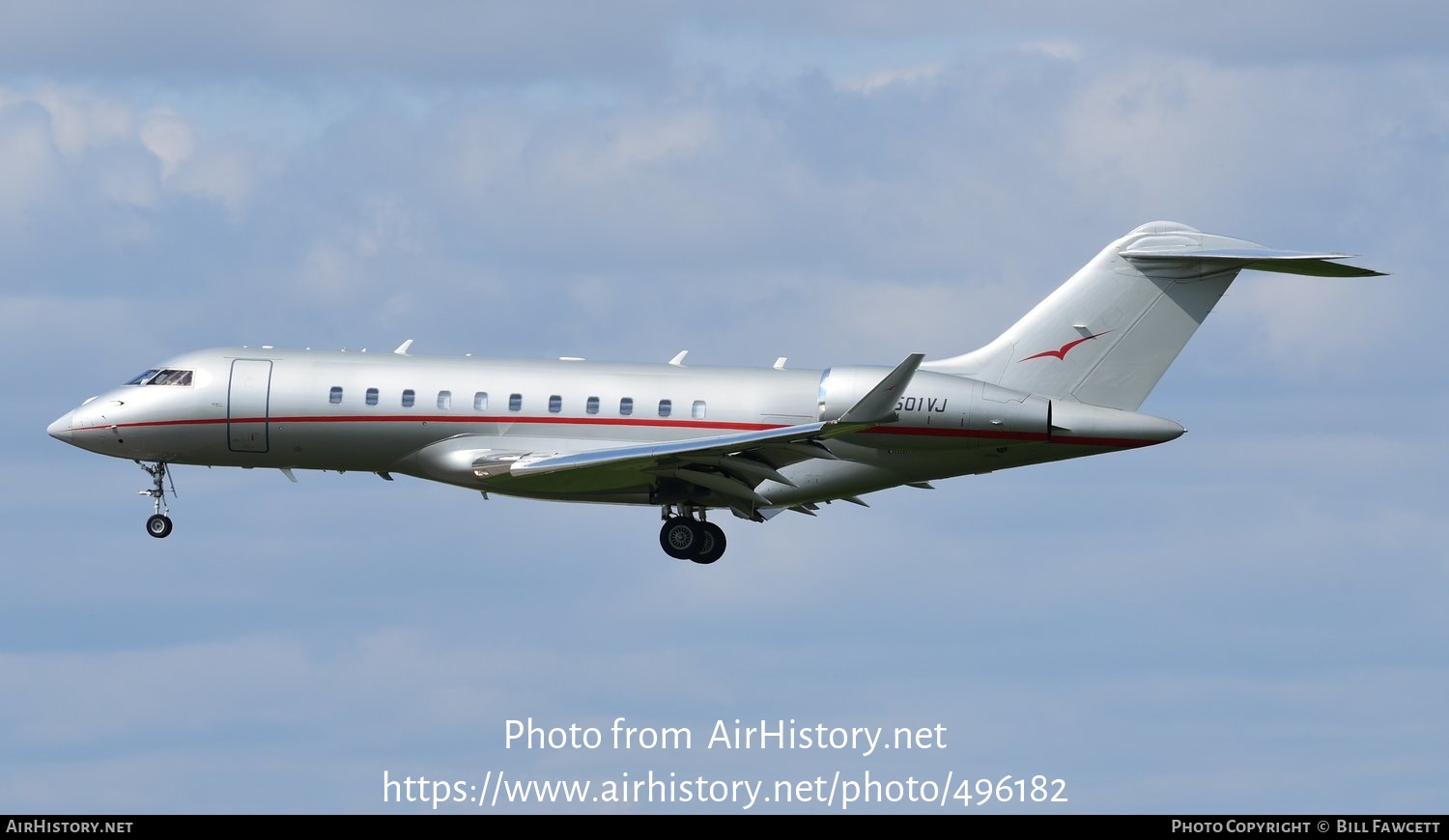 Aircraft Photo of N501VJ | Bombardier Global 5000 (BD-700-1A11) | VistaJet | AirHistory.net #496182