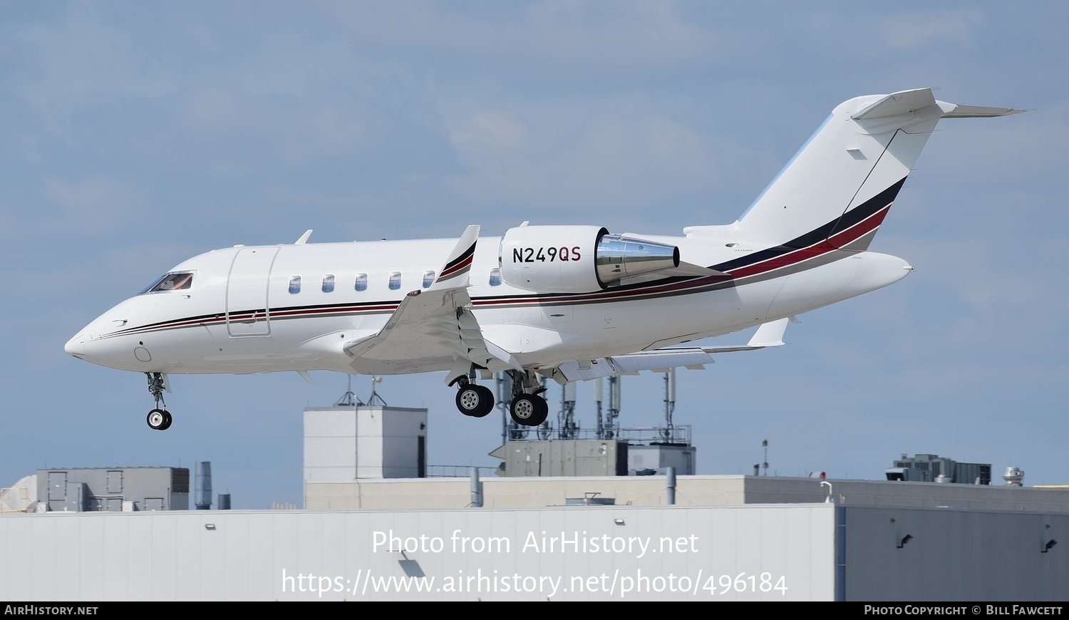 Aircraft Photo of N249QS | Bombardier Challenger 650 (CL-600-2B16) | AirHistory.net #496184