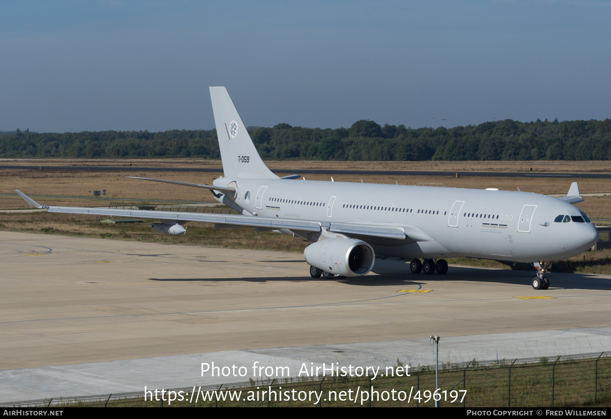 Aircraft Photo of T-059 | Airbus A330-243MRTT | Netherlands - Air Force | AirHistory.net #496197