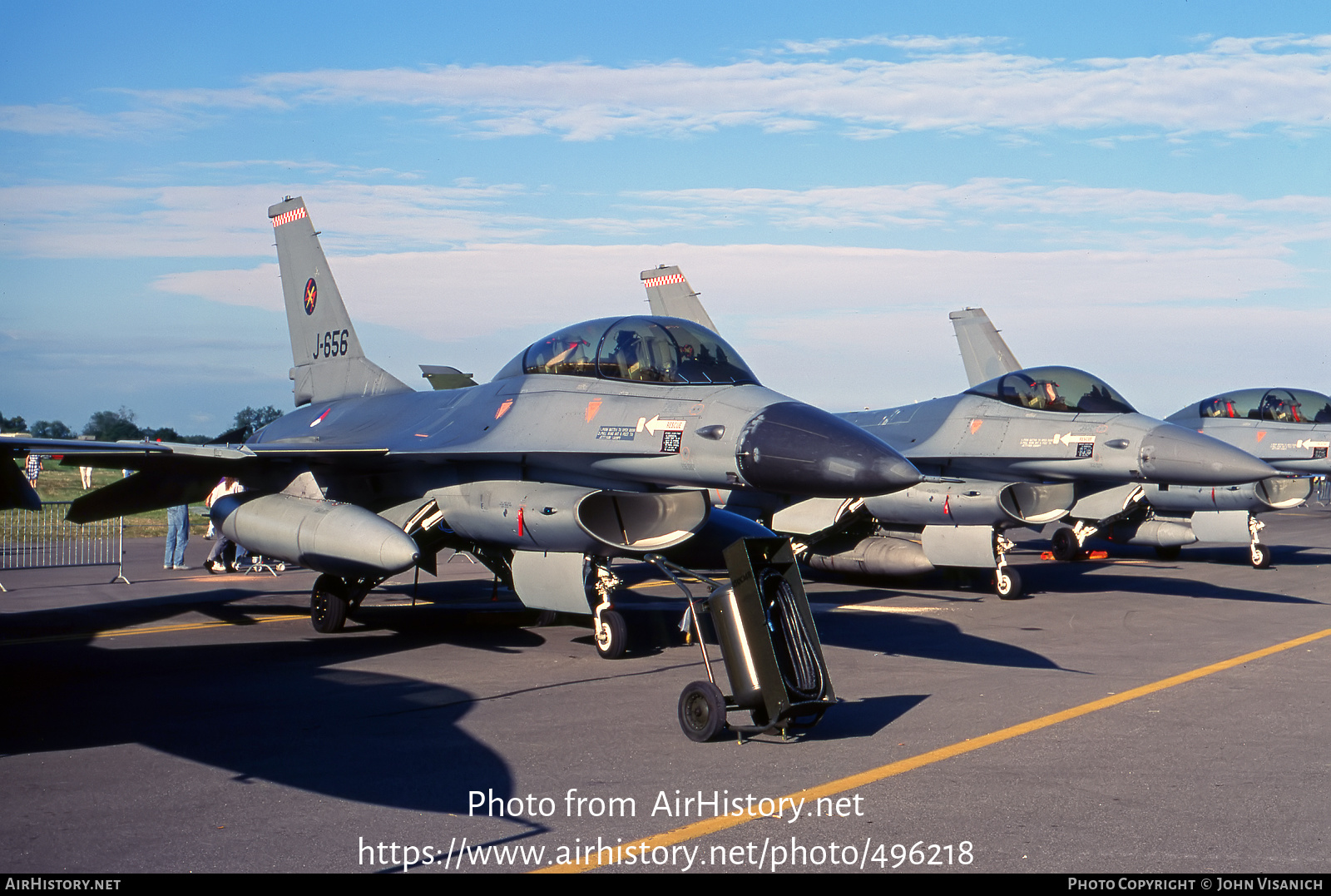 Aircraft Photo of J-656 | General Dynamics F-16B Fighting Falcon | Netherlands - Air Force | AirHistory.net #496218