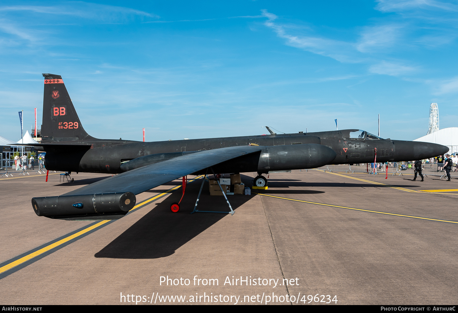 Aircraft Photo of 68-10329 / AF68-329 | Lockheed U-2S | USA - Air Force | AirHistory.net #496234